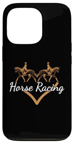 Jockey Heart Pferderennen Hülle für iPhone 13 Pro von Horse Racing Hobby Present Jockey Apparel