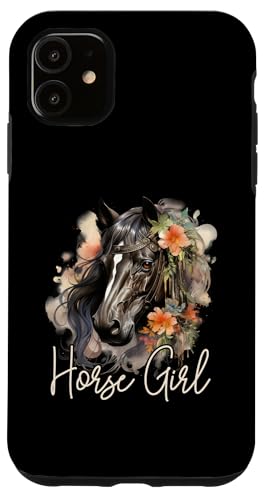 Hülle für iPhone 11 Reiten Reiten Pferd Mädchen Damen von Horse Riding Gifts for Women & Girls