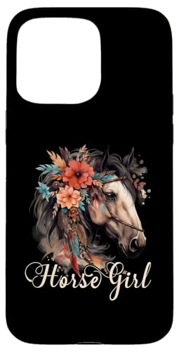 Hülle für iPhone 15 Pro Max Reiten Reiten Pferd Mädchen Damen von Horse Riding Gifts for Women & Girls