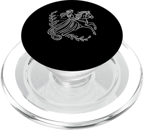 Frau Reiten Pferd Reitsport Pferde PopSockets PopGrip für MagSafe von Horseback Riding Equestrian Gifts