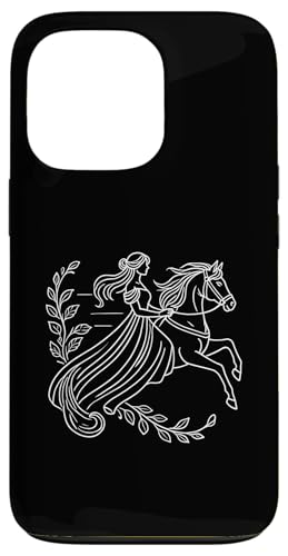 Hülle für iPhone 13 Pro Frau Reiten Pferd Reitsport Pferde von Horseback Riding Equestrian Gifts