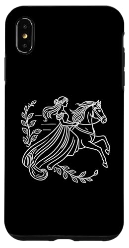 Hülle für iPhone XS Max Frau Reiten Pferd Reitsport Pferde von Horseback Riding Equestrian Gifts