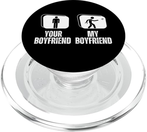 Your Boyfriend My Boyfriend Girlfriend Fun Hufeisen Player PopSockets PopGrip für MagSafe von Horseshoes Player Designs For Horseshoes Team