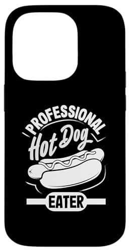 Hülle für iPhone 14 Pro Professioneller Hotdog-Esser-Enthusiasten-Spaß von Hot Dog Enthusiasts and Hot Dog Lover Gifts