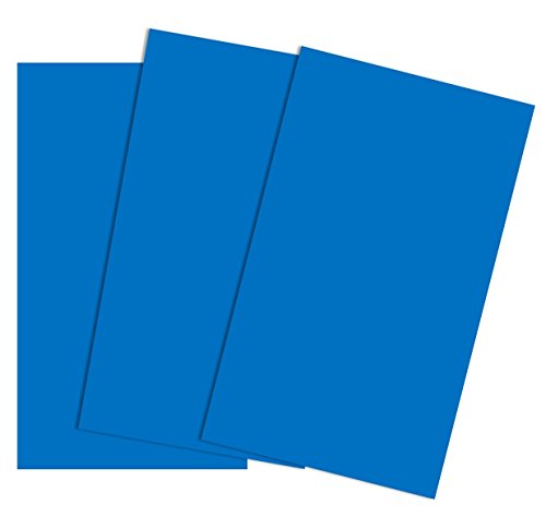 House of & Papier A3 160 gsm Karte – Blau (50 Stück Blatt) von House of Card & Paper