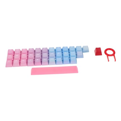 Housoutil 1 Satz Klaviatur mechanische Tastatur -Tastenkappen Tastaturschutz farbige Tastatur Rosa Tastatur tastaturen Mechanical Keyboard Tastenkappen ersetzen Tastatur-Dekor pbt von Housoutil