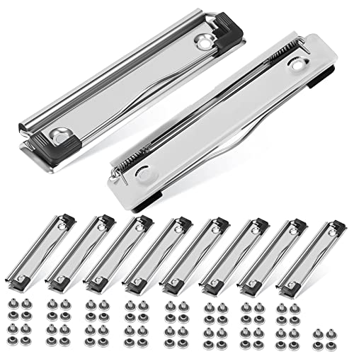 Housoutil 10 Stück Datenordner papierklammer paperclips notizzettelhalter dokumentenständer Jumbo-Büroklammern Clips für Dokumenttafeln montierbare Clipboard-Clips Dateiklemme Metall Silver Housoutil 10 Stück Datenordner papierklammer paperclips notizzettelhalter dokumentenständer Jumbo-Büroklammern Clips für Dokumenttafeln montierbare Clipboard-Clips Dateiklemme Metall Silver von Housoutil