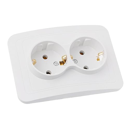 Housoutil 2 Ladegerät wall socket handy socket stecktafel deutsche steckdose Weiß von Housoutil