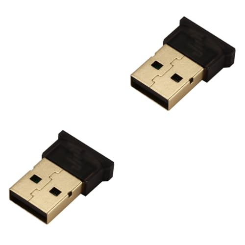 Housoutil 2st Kopfhörer Sender WLAN-dongle Lautsprecher Aux Empfänger Drahtloser Aux-empfänger Kopfhörer Empfänger Kopfhöreradapter Drahtloser Empfänger USB-Wireless-Adapter Rechner von Housoutil