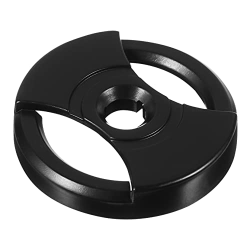 Housoutil 45 Aufnahmeadapter runder Schallplattenadapter Schwarzer Plattenadapter Vinyl-Player Adapter für Plattenspieler zubehör plattenheber Plattenspieler 33 U/min Plattenadapter Black von Housoutil