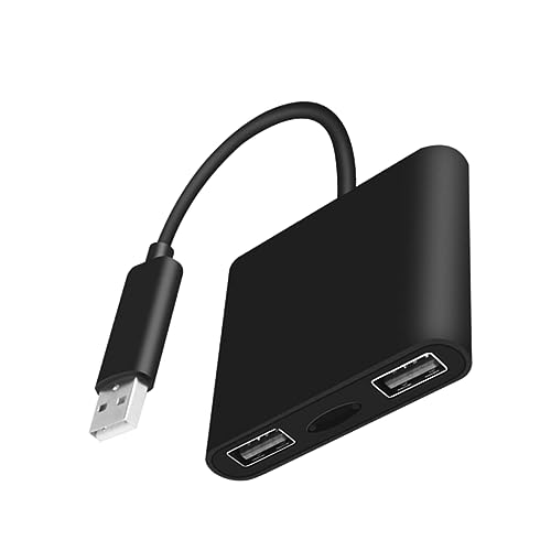 Housoutil Gamecontroller-Zubehör Tastatur-Controller Gamecontroller-Konverter Adapter für Host Controller USB-Controller USB-Hub-Adapter Gamecontroller-Adapter USB-Konverter Black von Housoutil