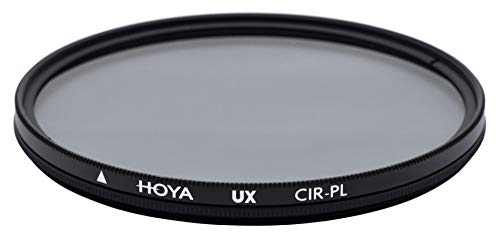 Hoya Circular UX Pol Filter 40,5 mm, Polarisationsfilter zur Farbkräftigung und Reduzierung von Lichtreflexen & Spiegelungen, Aluminiumfassung, Qualitätsglas, wasserabweisend von Hoya