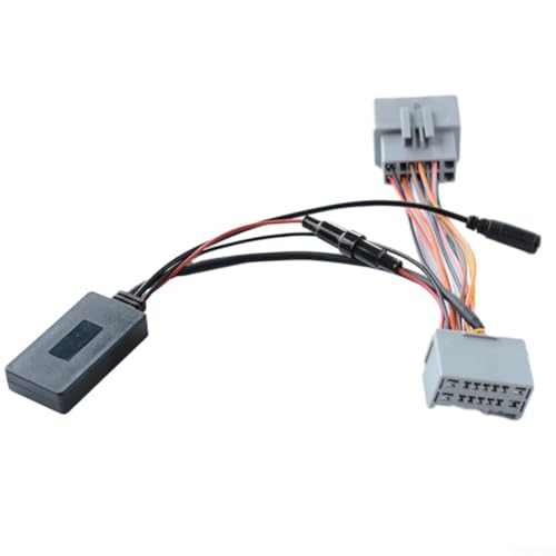 HpLive AUX-Audiokabel-Adapter, Auto-kompatibel-BT-Modul, Auto-Audio-Empfänger für V*ol-vo S60, S80, V50, V70 von HpLive