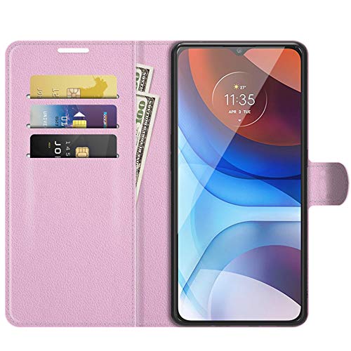 HualuBro Hülle für Xiaomi Redmi Note 13 Pro 5G / Poco X6 5G HandyHülle, Premium PU Leder Stoßfest Schutzhülle Klapphülle Handytasche Wallet Flip Case Cover für Redmi Note 13 Pro 5G Tasche (Pink) von HualuBro