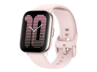 Amazfit Active - Aluminiumlegierung - Smartwatch mit Armband - Silikon - Handgelenkumfang: 135-190 mm - Display 1,75 - Bluetooth - 24 g - rosa Blütenblätter von Huami