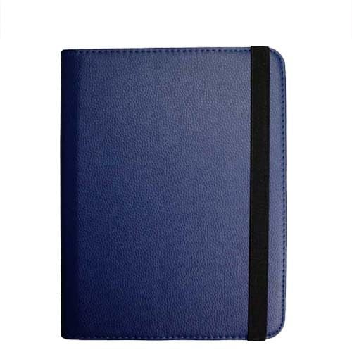 Passend für Gehäuse Samsung Tab 3 10.1 Flach Ledertasche P5200 Schutzhülle P5210 Drehbar Case (Blau) von Huanghua