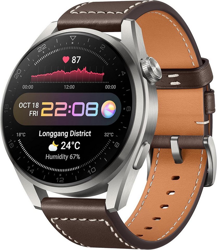 Huawei Fitness Tracker Smartwatch (1.43 Zoll), Multisport-Funktion, integriertes GPS, Schrittzähler,Kalendar-Funktion von Huawei