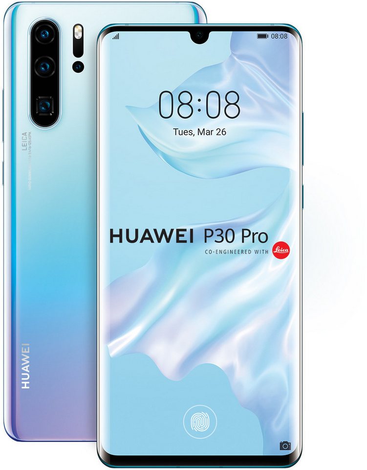 Huawei P30 Pro Dual Sim 128GB Breathing Crystal Smartphone (16,43 cm/6,47 Zoll, 128 GB Speicherplatz, 40 MP Kamera, Gesichtserkennung) von Huawei