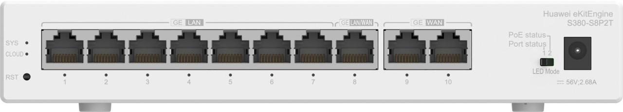 Huawei eKit Gateway S380-S8P2T 8x 1GbE LAN + 2x GbE WAN von Huawei