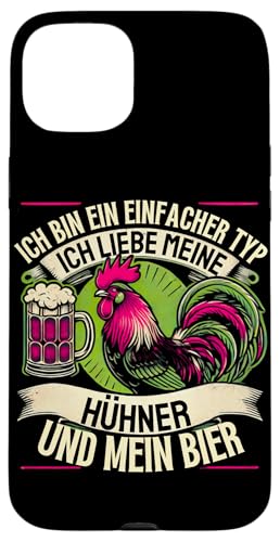 Hülle für iPhone 15 Plus Huhn Herren Hühner Huhnliebhaber Huhn Hühner von Hühner Shirt für Hühnerliebhaber Geschenke