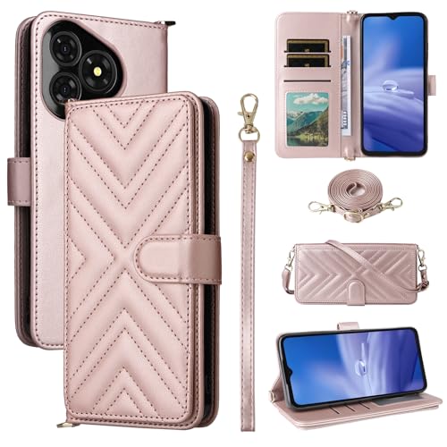 Hülle für Ulefone Note 19 Ständer Klapphüllen Magnetic Closure,Textur Leder Folio Handyhülle Case für Ulefone Note 19(8) von Hülle