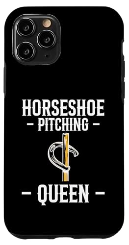 Horseshoe Pitching Queen Hülle für iPhone 11 Pro von Hufeisen Wurf Pitching Design Idee