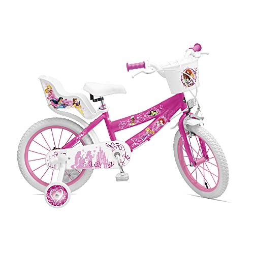 Huffy Babys (Mädchen) Disney Prinzessin 14 Zoll Fahrrad Princess, Rosa, Einheitsgröße von Huffy