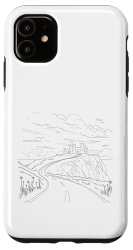 Hülle für iPhone 11 Road, outline design von Hugo Jim