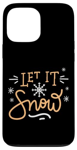 Hülle für iPhone 13 Pro Max Let it Snow Design von Hugo Jim