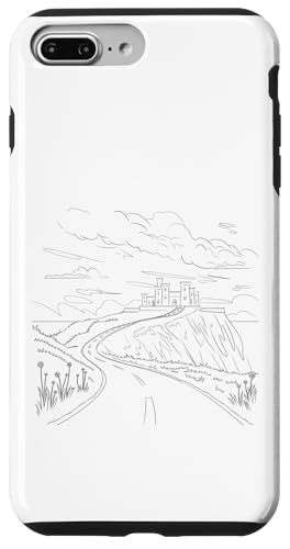 Hülle für iPhone 7 Plus/8 Plus Road, outline design von Hugo Jim