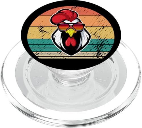 Hühner Hahn PopSockets PopGrip für MagSafe von Huhn Bauernhof Tiermotiv Landwirt Bauer