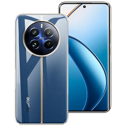 HuiYouMY Handyhülle Kompatibel mit Realme 12 Pro 5G Hülle, Weiche Silikon Durchsichtig Handyhülle, Ultra Dünn Stoßfest Anti-Scratch Transparent TPU Schutzhülle für Realme 12 Pro 5G (6.70") -Clear von HuiYouMY