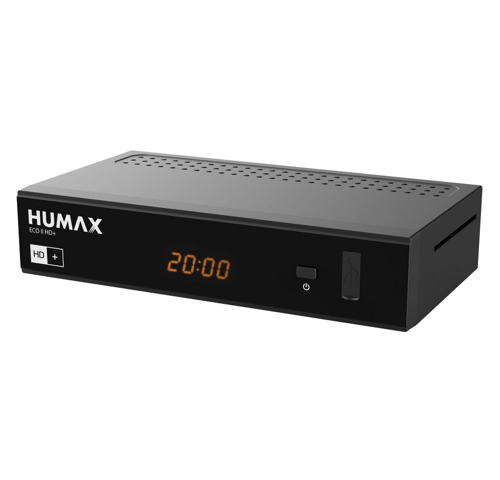 Humax Eco II HD+ HDTV - Satellitenreceiver - schwarz SAT-Receiver von Humax