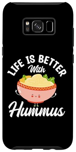 Hülle für Galaxy S8+ Hummus Chips Arabisch Foodie Hummus Fan Middle Eastern Hummus von Hummus Accessories & Hummus Lover Clothes