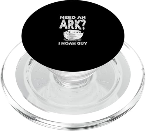 Need an Ark I Noah Guy humorvolle christliche Arche PopSockets PopGrip für MagSafe von Humorous Christian Ark Tee for Faith Enthusiasts