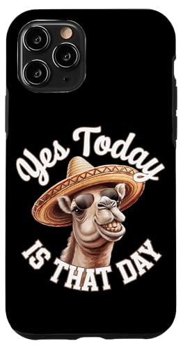 Hülle für iPhone 11 Pro Ja Heute ist dieser Tag Mittwoch Hump Day Camel Halbe Woche von Hump Day Wednesday Half Way Through Week