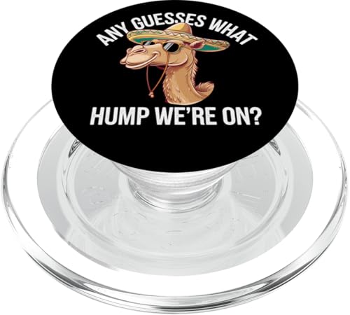 Ratet mal, was für ein Hump, wir sind am Hump Day, Halbe Woche, Mittwoch? PopSockets PopGrip für MagSafe von Hump Day Wednesday Half Way Through Week