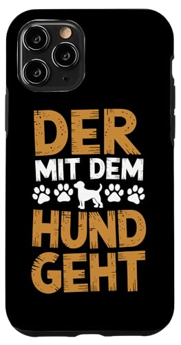 Hülle für iPhone 11 Pro Hundeliebhaber Hundefreund Hundepfote Hundeliebe Hund von Hund Hundeliebhaber Frauchen & Hundebesitzer