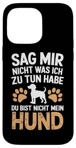 Hülle für iPhone 14 Pro Max Hundeliebhaber Hundefreund Hundepfote Hund Hunde von Hund Hundeliebhaber Frauchen & Hundebesitzer