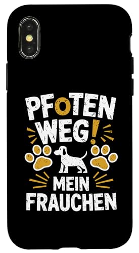 Hülle für iPhone X/XS Hundeliebhaber Hundefreund Hund Hundebesitzer Hunde von Hund Hundeliebhaber Frauchen & Hundebesitzer