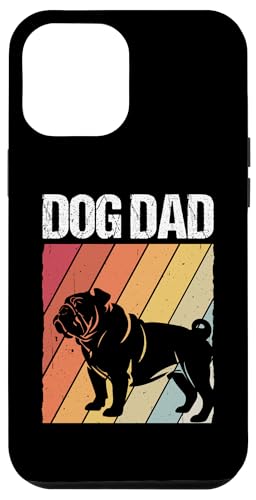 Hülle für iPhone 15 Plus Hund Papa Bulldogge Vatertag Tierhalter Hundeliebhaber Hund von Hund Papa Haustier Hundehalter Vatertag Design