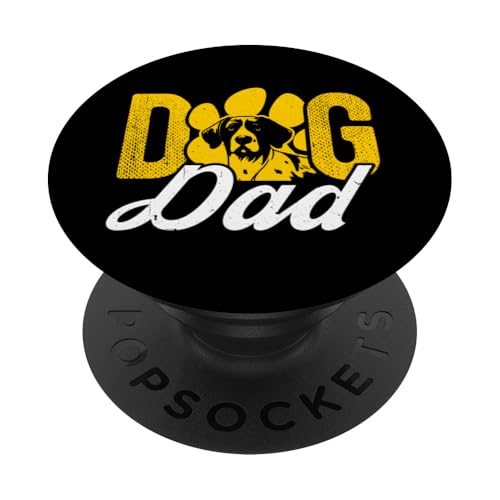 Hund Papa Deutsch Kurzhaar Vorstehhund Vatertag Familie PopSockets mit austauschbarem PopGrip von Hund Papa Haustier Hundehalter Vatertag Design