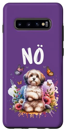 Hülle für Galaxy S10+ Havanese Lustiger Spruch Nö für Hundeliebhaber von Hunde Havanese Sprüche Weihnachten & Geschenkidee