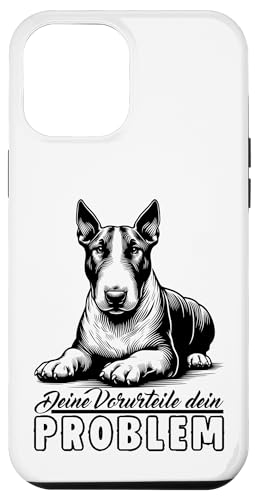Hülle für iPhone 12 Pro Max Bullterrier Miniatur Bullterrier Kampfhund Listenhund Hund von Hunde Hundebesitzer Frauchen Herrchen Geschenk
