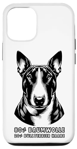 Hülle für iPhone 13 Bullterrier Miniatur Bullterrier Kampfhund Listenhund Hund von Hunde Hundebesitzer Frauchen Herrchen Geschenk