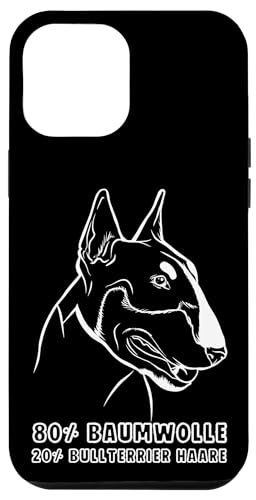 Hülle für iPhone 13 Pro Max Bullterrier Miniatur Bullterrier Kampfhund Listenhund Hund von Hunde Hundebesitzer Frauchen Herrchen Geschenk