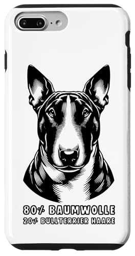 Hülle für iPhone 7 Plus/8 Plus Bullterrier Miniatur Bullterrier Kampfhund Listenhund Hund von Hunde Hundebesitzer Frauchen Herrchen Geschenk