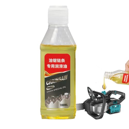HunicandIU Motorrad-Kettenöl,Kettenöl Motorrad,100 ml geräuschreduzierendes Kettensägenöl-Schmiermittel | Wartungswerkzeug, rostfreier Schutz für Sägewerke, Heckenscheren, Rasenmäher und Gartengeräte HunicandIU Motorrad-Kettenöl,Kettenöl Motorrad,100 ml geräuschreduzierendes Kettensägenöl-Schmiermittel | Wartungswerkzeug, rostfreier Schutz für Sägewerke, Heckenscheren, Rasenmäher und Gartengeräte von HunicandIU