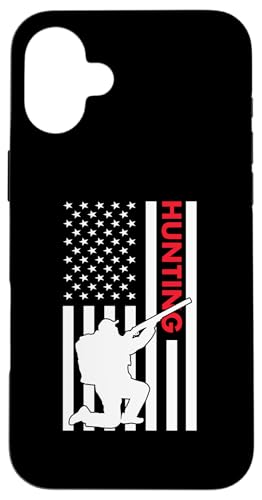 Hülle für iPhone 16 Plus Hunter Us Flagge Jagd von Hunting Hobby Present Hunter Apparel