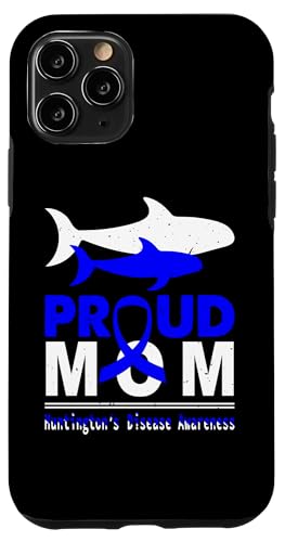 Hülle für iPhone 11 Pro Huntington's Disease Awareness Delphin Mom Support Mother von Huntingtons Disease Awareness Products (Lwaka)